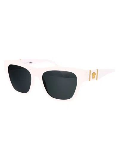 Versace Sunglasses In 314/87 White