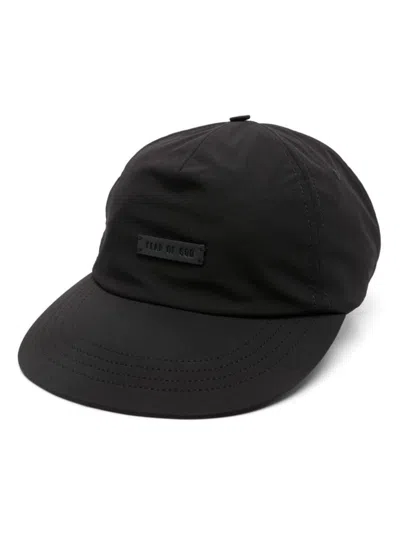 Fear Of God Geri Curved Brim Dad Cap In Black