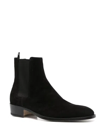 Premiata Shiny Beatles Boot In Black