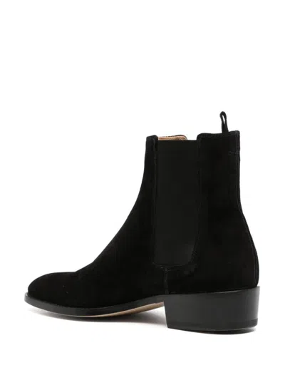 Premiata Shiny Beatles Boot In Black