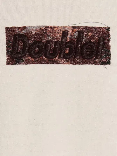 DOUBLET DOUBLET 'POLYURETHANE EMBROIDERY' HOODIE 