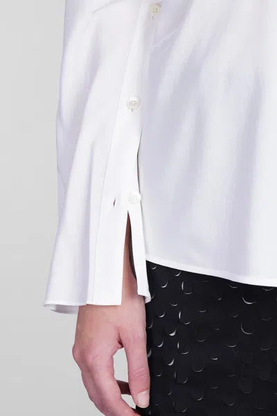 Helmut Lang Layered-design Blouse In White