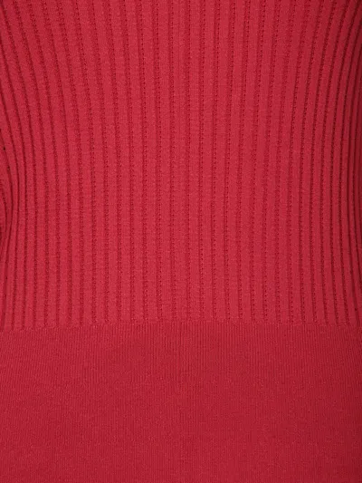 Jacquemus La Pralù Mini Dress In Red