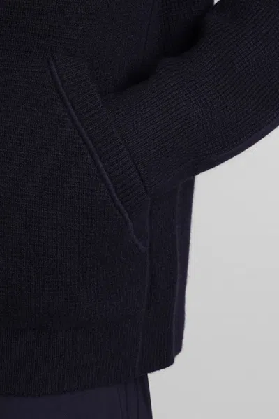 Theory Brody Jacket In Precision Ponte Baltic In Blue