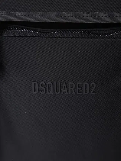 Dsquared2 Dsquared Black Nylon Urban Backpack In Black