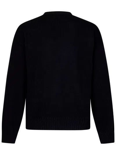 Dsquared2 Logo-print Knitted Jumper In Black