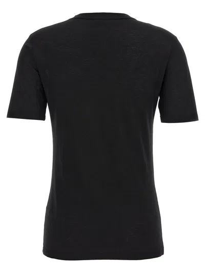 Jil Sander Classic T-shirt In Black