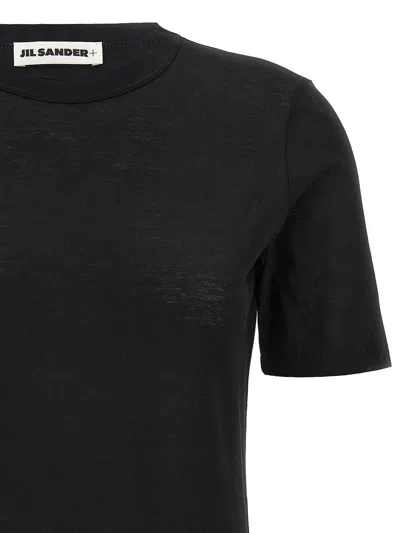 Jil Sander Classic T-shirt In Black