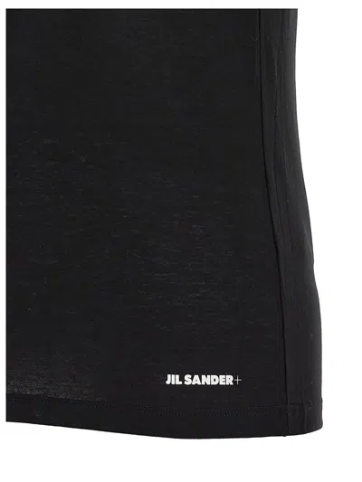 Jil Sander Classic T-shirt In Black