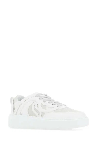 Stella Mccartney Stella Mc Cartney Two Tone Sporty Mat S Wave Sneakers In Multicoloured