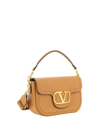 Valentino Alltim Handbag In Beige O Tan