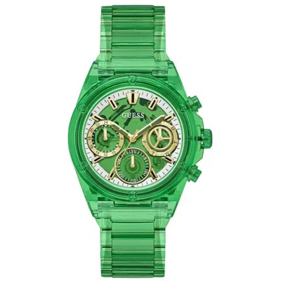 Guess Women's Classic Green Dial Watch In Green