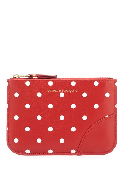 Shop Comme Des Garçons Polka Dot Patterned In Red