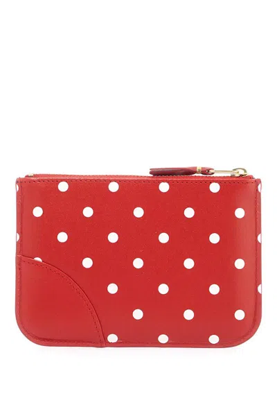 Shop Comme Des Garçons Polka Dot Patterned In Red