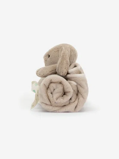 Jellycat Baby Bashful Bunny Blankie In Beige