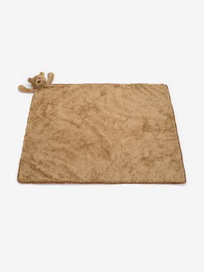 Jellycat Baby Bartholomew Bear Blankie In Brown