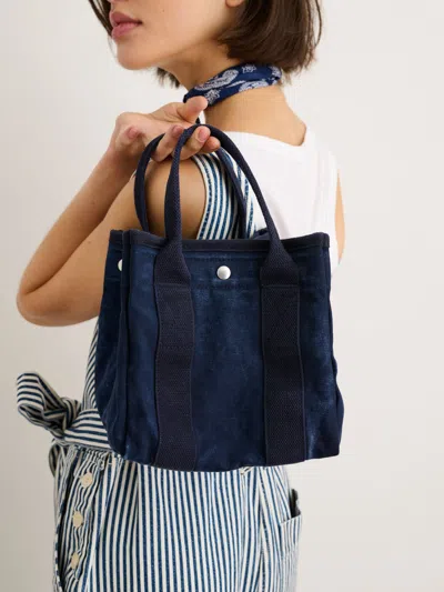 Alex Mill The Perfect Mini Weekday Tote In Navy