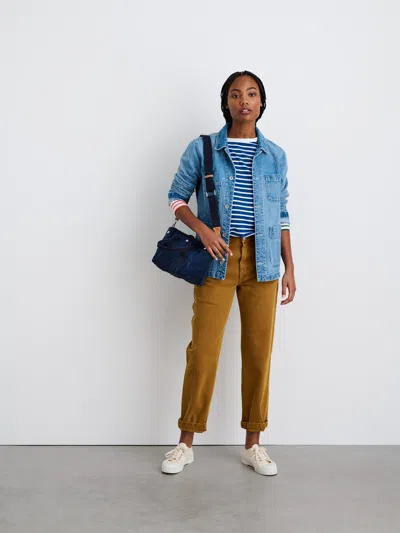 Alex Mill The Perfect Mini Weekday Tote In Navy