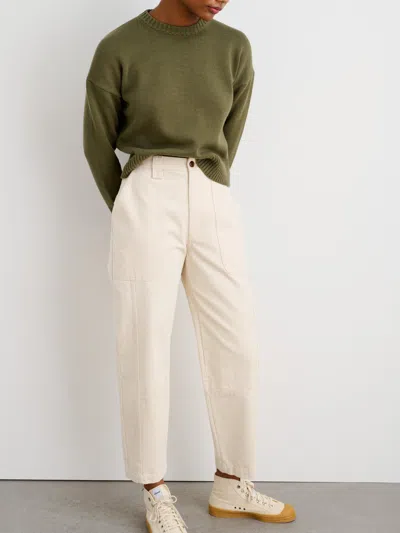 Alex Mill Phoebe Pant In Recycled Denim - Old In Natural