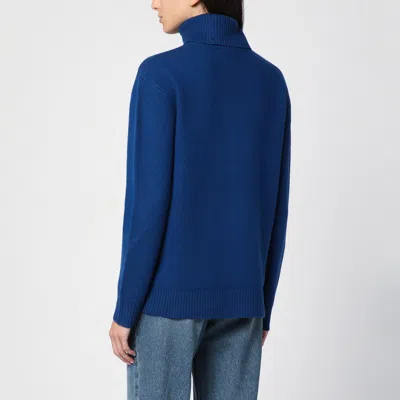 Apc Wool Turtleneck Sweater With Ribbed Cuffs And Hem