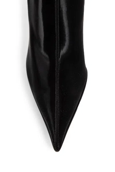 Shop Alexander Mcqueen Woman Black Boots