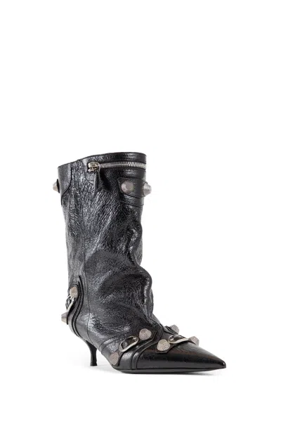 Shop Balenciaga Woman Black Boots