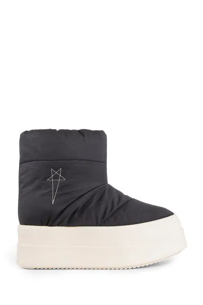 Rick Owens Drkshdw Mega Bumper Boots In Black