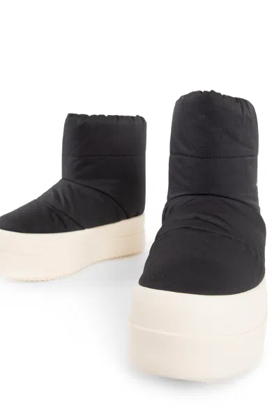 Rick Owens Drkshdw Mega Bumper Boots In Black