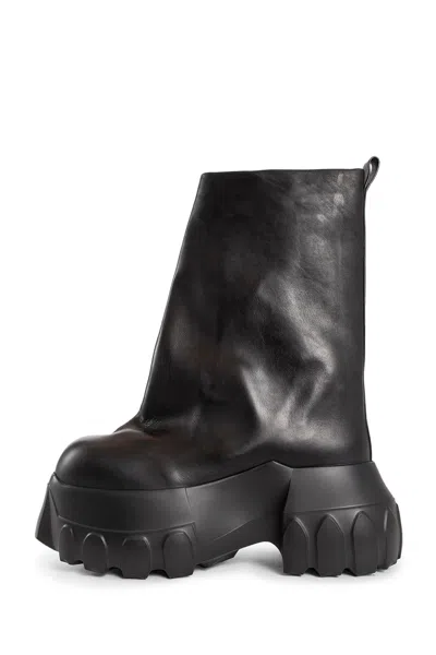 Shop Rick Owens Man Black Boots