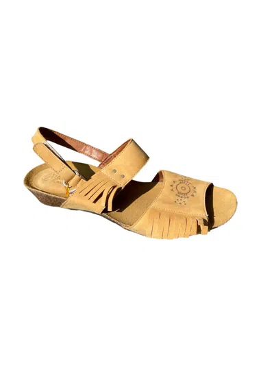 Sergio Tomani Women's Piki Sandal In Amarillo In Beige