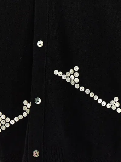 Comme Des Garçons Homme Deux Comme Des Garçons Homme Plus Button Detail Sweater