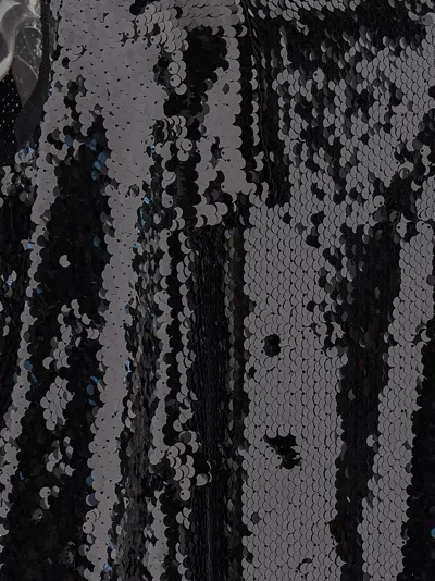 Comme Des Garçons Black Sequin Top
