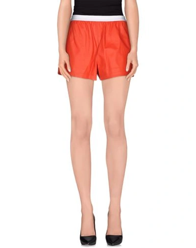Alexander Wang T Shorts In Orange