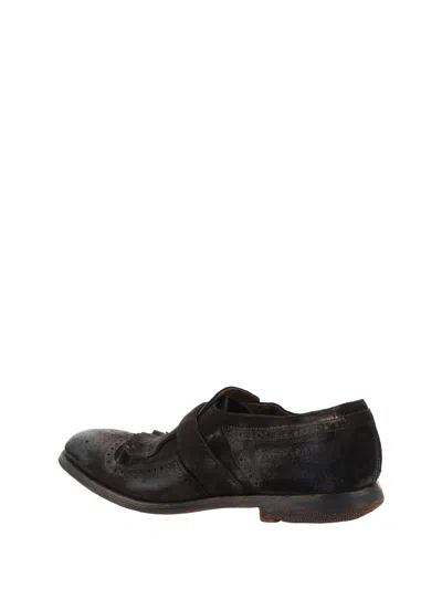 Church's Buckle Detailed Round Toe Loafers In Brown
