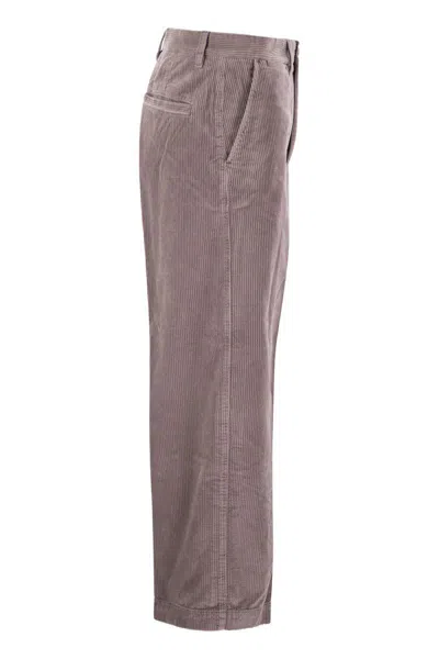 Polo Ralph Lauren Corduroy Trousers In Purple