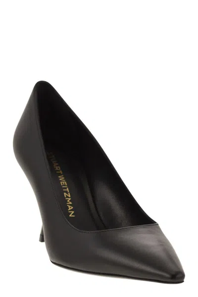 Stuart Weitzman Naomi Pointed-toe Pumps In Black