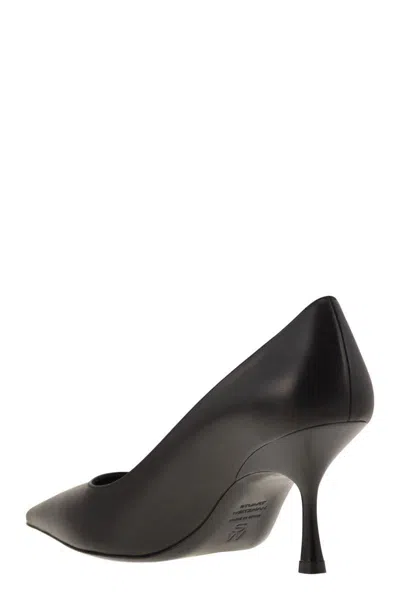 Stuart Weitzman Naomi Pointed-toe Pumps In Black