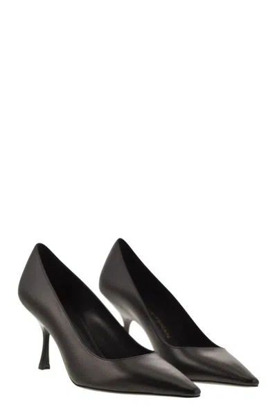 Stuart Weitzman Naomi Pointed-toe Pumps In Black
