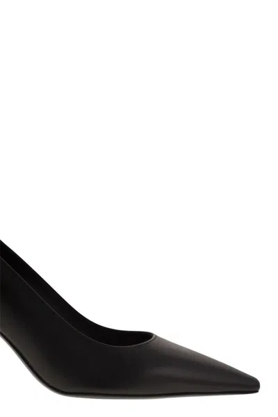 Stuart Weitzman Naomi Pointed-toe Pumps In Black