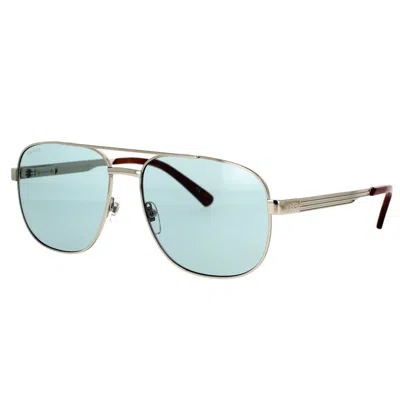 Gucci Eyewear Sunglasses In Silver