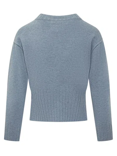 Loulou Studio Sweater In Blue