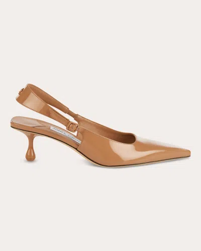 Jimmy Choo Slingback Dã©collet In Brown