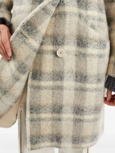Fay Jacqueline Check-pattern Coat