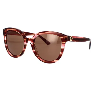 Gucci Eyewear Sunglasses In Brown