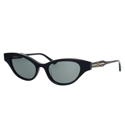 Gucci 51mm Cat Eye Sunglasses In Black