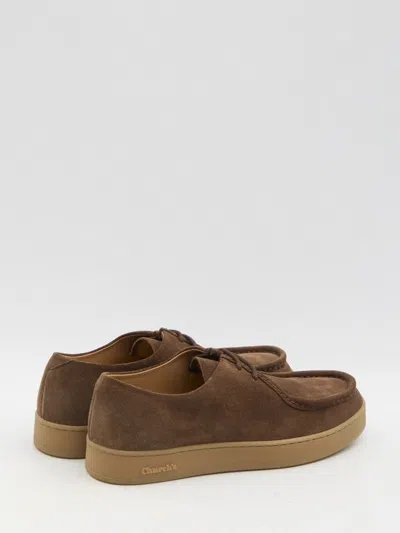 Church's Nocton Laceup Shoes In Brown