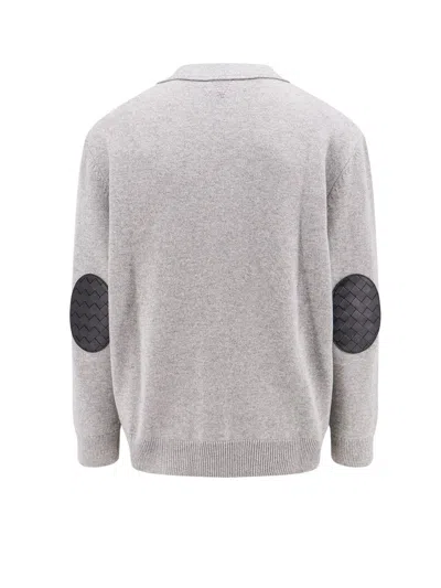Bottega Veneta Cashmere Button-up Cardigan In Grey