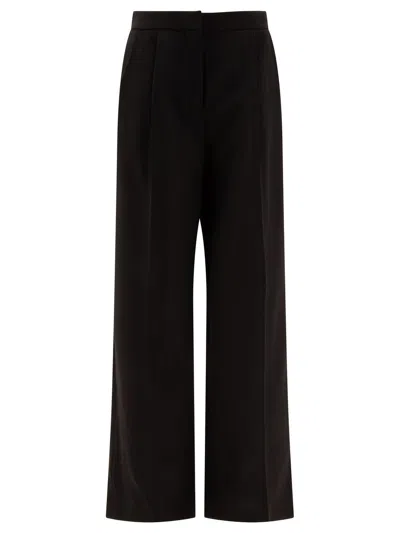 Givenchy Cocoon Tailored Pants In Wool In Black