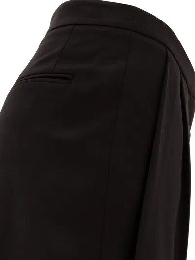 Givenchy Cocoon Tailored Pants In Wool In Black