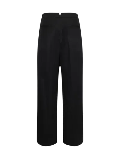 Givenchy Cocoon Tailored Pants In Wool In Black
